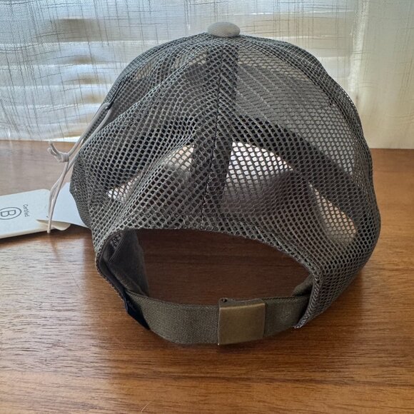 Martha Headwear Fitz Trucker Hat - Brown / Olive Green / Cream - NEW WITH TAGS - Picture 3 of 4